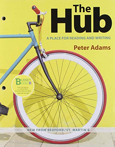 Loose-Leaf Version for the Hub: A Place for Reading and Writing von BEDFORD BOOKS