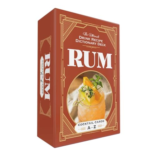 Rum Cocktail Cards A–Z: The Ultimate Drink Recipe Dictionary Deck (Cocktail Recipe Deck) von Adams Media