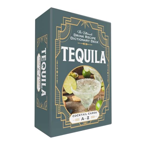 Tequila Cocktail Cards A–Z: The Ultimate Drink Recipe Dictionary Deck (Cocktail Recipe Deck) von Adams Media