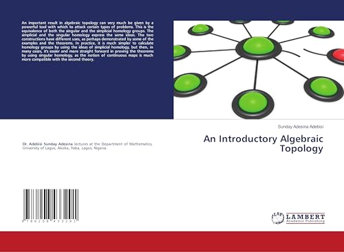 An Introductory Algebraic Topology: DE von LAP LAMBERT Academic Publishing