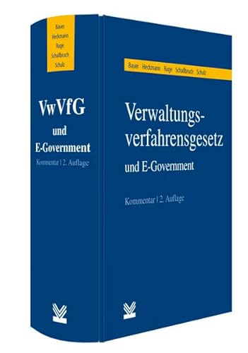 Verwaltungsverfahrensgesetz (VwVfG) und E-Government: Kommentar