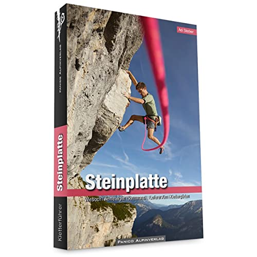 Kletterführer Steinplatte: Wiesloch, Wemeteigen, Sonnwandl, Loferer Alm und Klettergärten von Panico