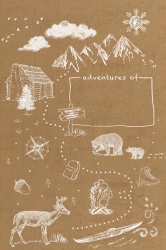 Hiking Journal For Kids: Nature Journal with Prompts, Space to Draw & Write | 6" x 9" Travel Size | Kid's Edition of the Hiker’s Log Book | Outdoor Guide to Wildlife Exploration