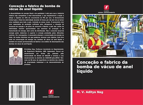 Conceção e fabrico da bomba de vácuo de anel líquido von Edições Nosso Conhecimento