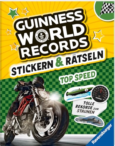 Guinness World Records Stickern und Rätseln: Top Speed