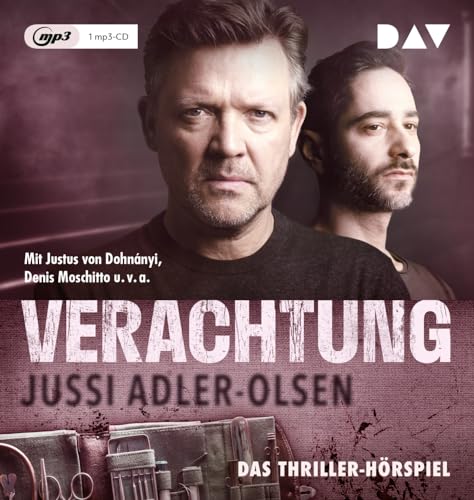 Verachtung – Carl Mørck, Sonder"dezernat Q, Fall 4: Ungekürztes Hörspiel mit Justus von Dohnányi, Denis Moschitto u.v.a. (1 mp3-CD) (Carl-Mørck-Reihe - die Hörspiele)