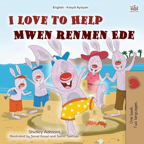 I Love to Help (English Haitian Creole Bilingual Children's Book) (English Haitian Creole Bilingual Collection) von KidKiddos Books Ltd.