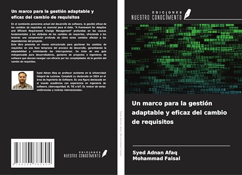 Un marco para la gestión adaptable y eficaz del cambio de requisitos von Ediciones Nuestro Conocimiento
