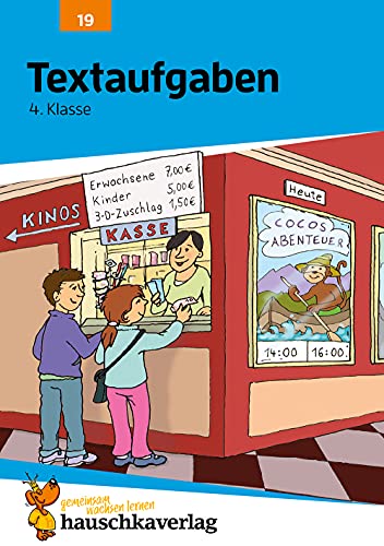 Textaufgaben 4. Klasse von Hauschka Verlag