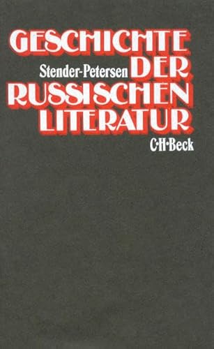 Geschichte der russischen Literatur