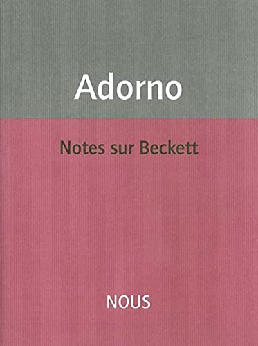 Notes sur Beckett Notes sur Beckett