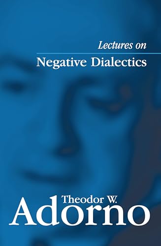 Lectures on Negative Dialectics: Fragments of a lecture course 1965/1966