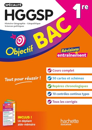 Objectif BAC 1re spécialité HGGSP BAC 2025 von HACHETTE EDUC