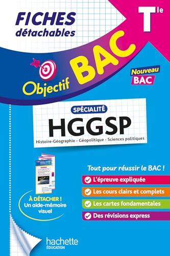 Objectif BAC Fiches - Spécialité HGGSP Tle von HACHETTE EDUC
