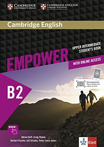 Cambridge English Empower B2: Student’s Book + assessment package, personalised practice, online workbook & online teacher support