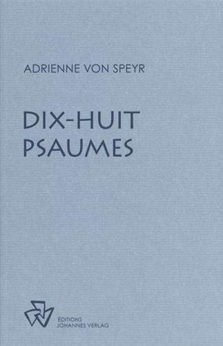 DIX-HUIT PSAUMES von JOHANNES VERLAG EINSIEDELN EDITIONS