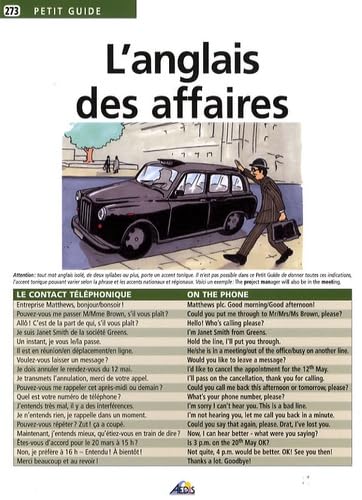 PG273 - L'anglais des affaires