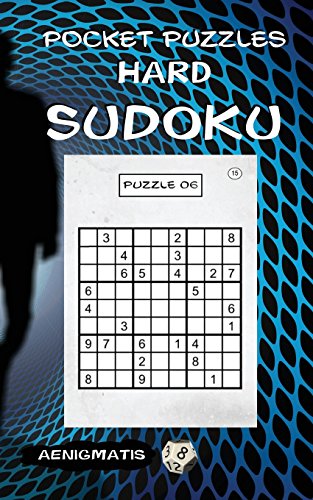 Pocket Puzzles - Hard Sudoku (large print)