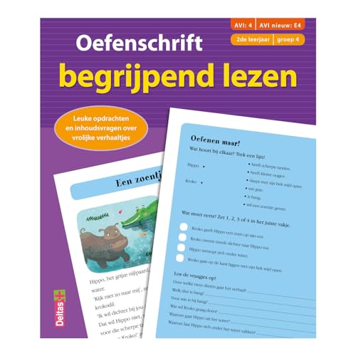 (AVI:4 AVI nieuw:E4) (2de leerjaar - groep 4): Leuke opdrachten en inhoudsvragen over vrolijke verhaaltjes (Oefenschrift begrijpend lezen) von ZNU