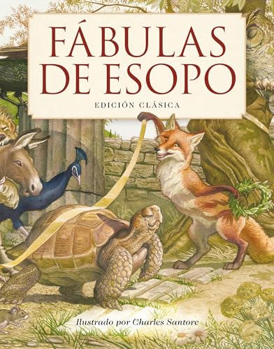 Fábulas de Esopo: Edición Clásica (Charles Santore Children's Classics) von Applesauce Press