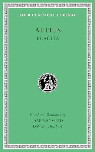 Placita (Loeb Classical Library, 555) von Harvard University Press