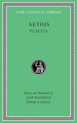 Placita (Loeb Classical Library, 555)