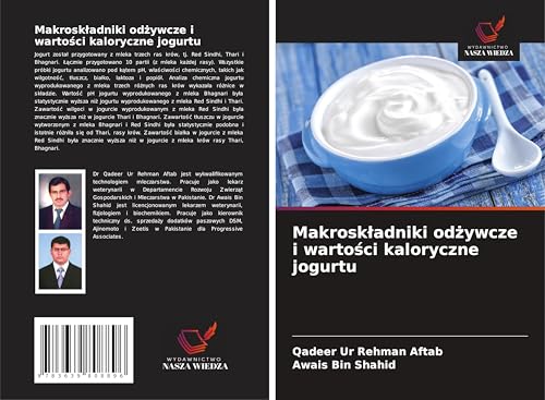 Makrosk¿adniki od¿ywcze i warto¿ci kaloryczne jogurtu: DE von VDM Verlag