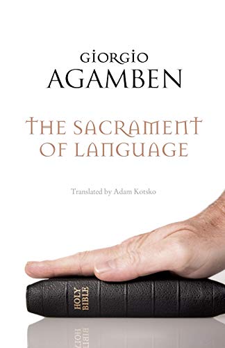 The Sacrament of Language von Polity