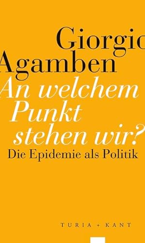 An welchem Punkt stehen wir?: Die Epidemie als Politik von Turia + Kant