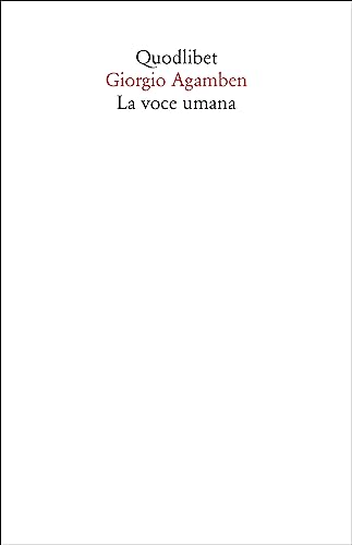 La voce umana (Saggi)