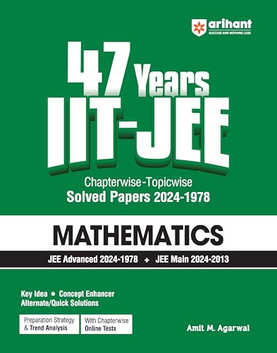 47 Years IIT JEE Mathematics von Arihant Publication India Limited