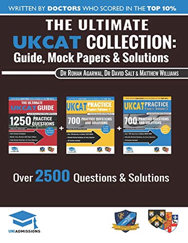 The Ultimate UKCAT Collection: 3 Books In One, 2,650 Practice Questions, Fully Worked Solutions, Includes 6 Mock Papers, 2019 Edition, UniAdmissions The Ultimate UKCAT Collection: 3 Books In One, 2,650 Practice Questions, Fully Worked Solutions, Includes 6 Mock Papers, 2019 Edition, UniAdmissions von Rar Medical Services