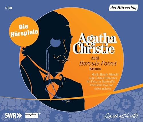 Acht Hercule Poirot Krimis: CD Standard Audio Format, Lesung von Hoerverlag DHV Der