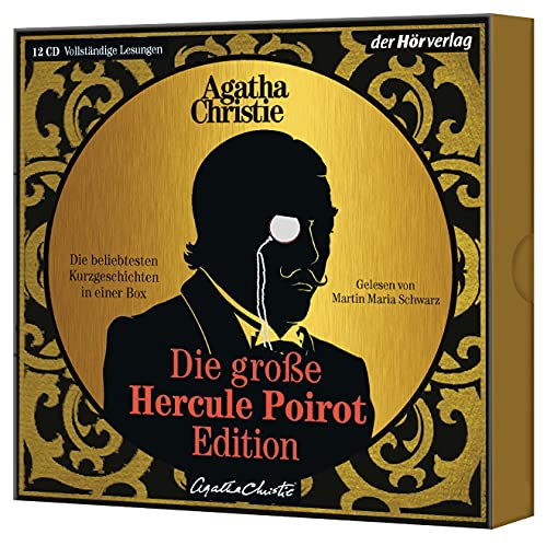 Die große Hercule-Poirot-Edition: Die beliebtesten Kurzkrimis in einer Box von Hoerverlag DHV Der