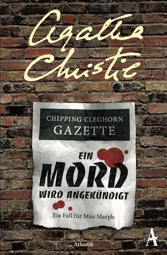 Ein Mord wird angekündigt: Ein Fall für Miss Marple von Atlantik Verlag