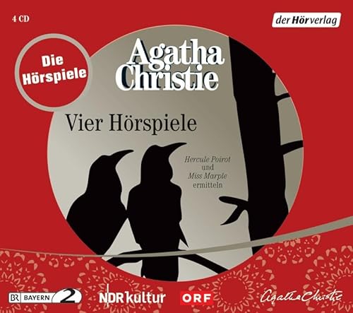 Vier Hörspiele: "Der Mord an Roger Ackroyd" / "Die Fuchsjagd" / "Tod im Pfarrhaus" / "Die spanische Truhe" (Miss Marple und Hercule Poirot, Band 2) von Hoerverlag DHV Der