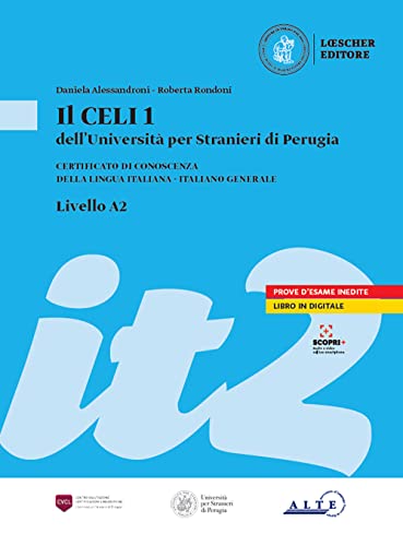 Il CELI dell'Universita per Stranieri di Perugia: CELI 1 (A2) Volume + digital