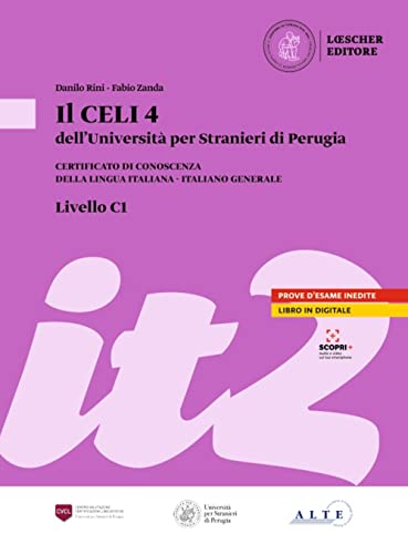 Il CELI dell'Universita per Stranieri di Perugia: CELI 4 (C1) Volume + digital