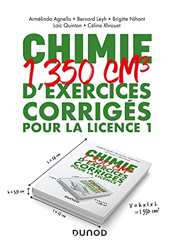 Chimie - 1350 cm3 d'exercices corrigés pour la Licence 1 von DUNOD