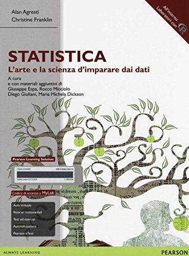 Statistica: l'arte e la scienza d'imparare dai dati. Ediz. MyLab. Con espansione online von Pearson