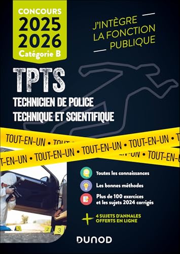 Concours TPTS - Technicien Police technique et scientifique - 2025-2026: Tout-en-un (2025-2026) von DUNOD