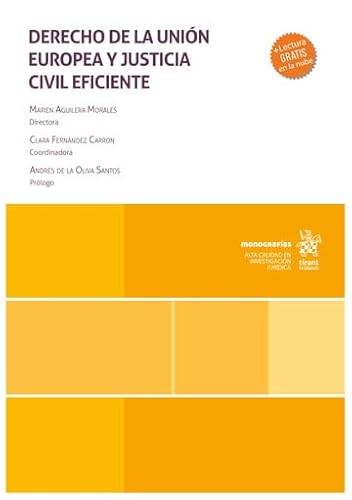 Derecho de la Unión Europea y justicia civil eficiente (Monografías) von Editorial Tirant lo Blanch