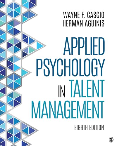 Applied Psychology in Talent Management von Sage Publications