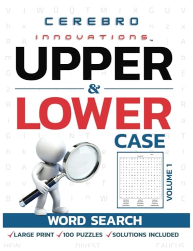 Upper & Lower Case Word Search Vol 1: A Fun and Challenging Twist with Mixed-Case Words! von Success Publications Sar