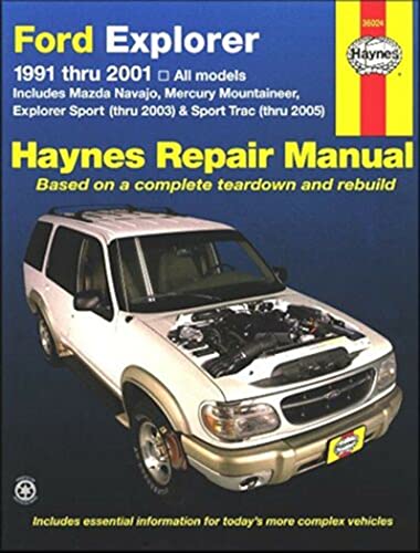 Haynes Ford Explorer (Haynes Automotive Repair Manuals)