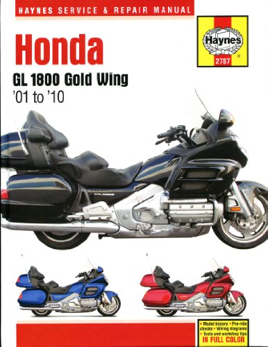 Honda GL 1800 Goldwing (01-10) (Haynes Service and Repair Manual)