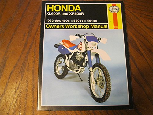 Honda XL600R and XR600R (1983-1996) Owners Workshop Manual (Haynes service & repair manual series)