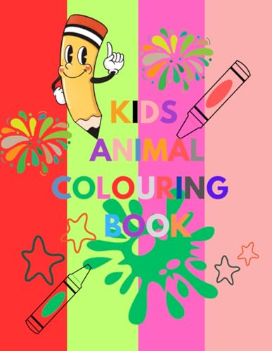 Kids Animal colouring book: Kids drawing book von Independently published