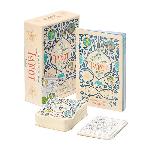 Color Your Own Tarot Book & Card Deck: Includes 78 Cards to Color in and a 64-page Book (Sirius Oracle Kits) von Sirius Entertainment