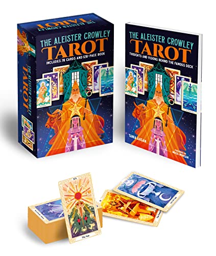 The Aleister Crowley Tarot Book & Card Deck: Includes a 78-Card Deck and a 128-Page Illustrated Book (Sirius Oracle Kits) von Sirius Entertainment